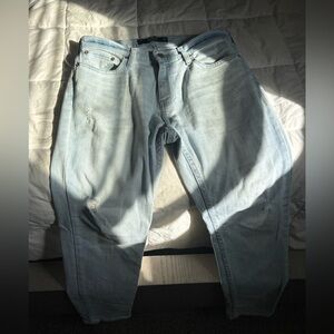 Hollister Men's Relaxed Light Blue Jeans